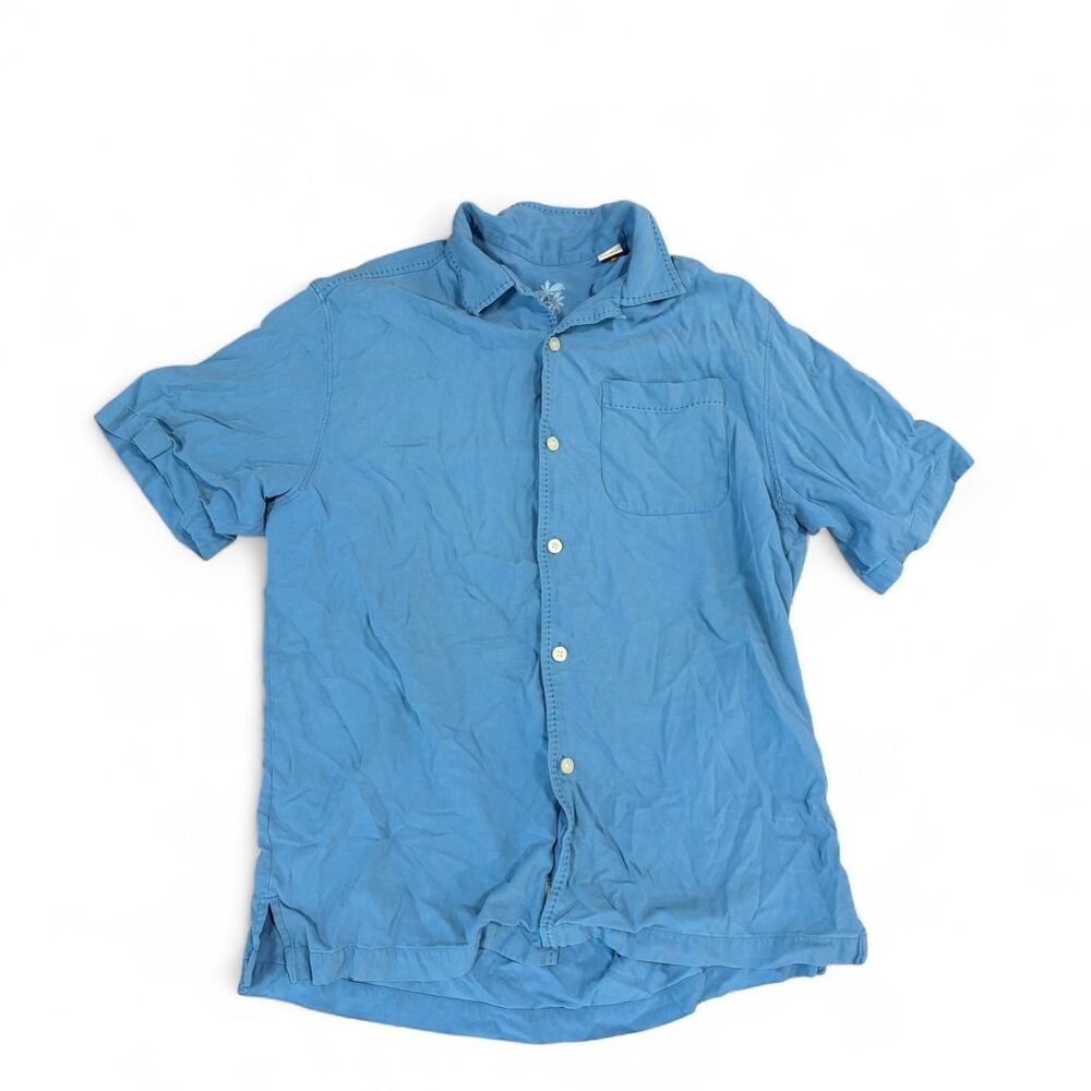 Tommy-bahama Men's Blue Shirt